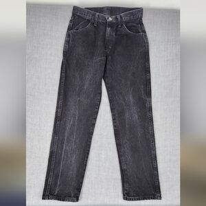 Rustler 100% Cotton Black Straight Leg Denim Jeans 31× 30